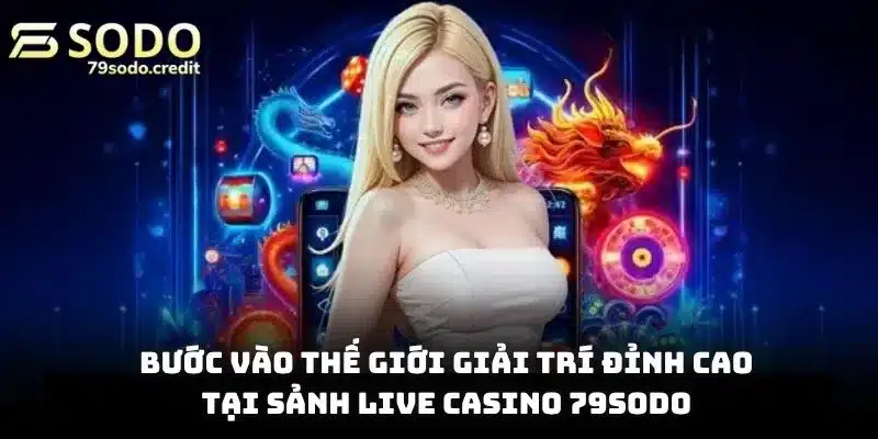 Bước vào thế giới giải trí đỉnh cao tại sảnh Live Casino 79Sodo
